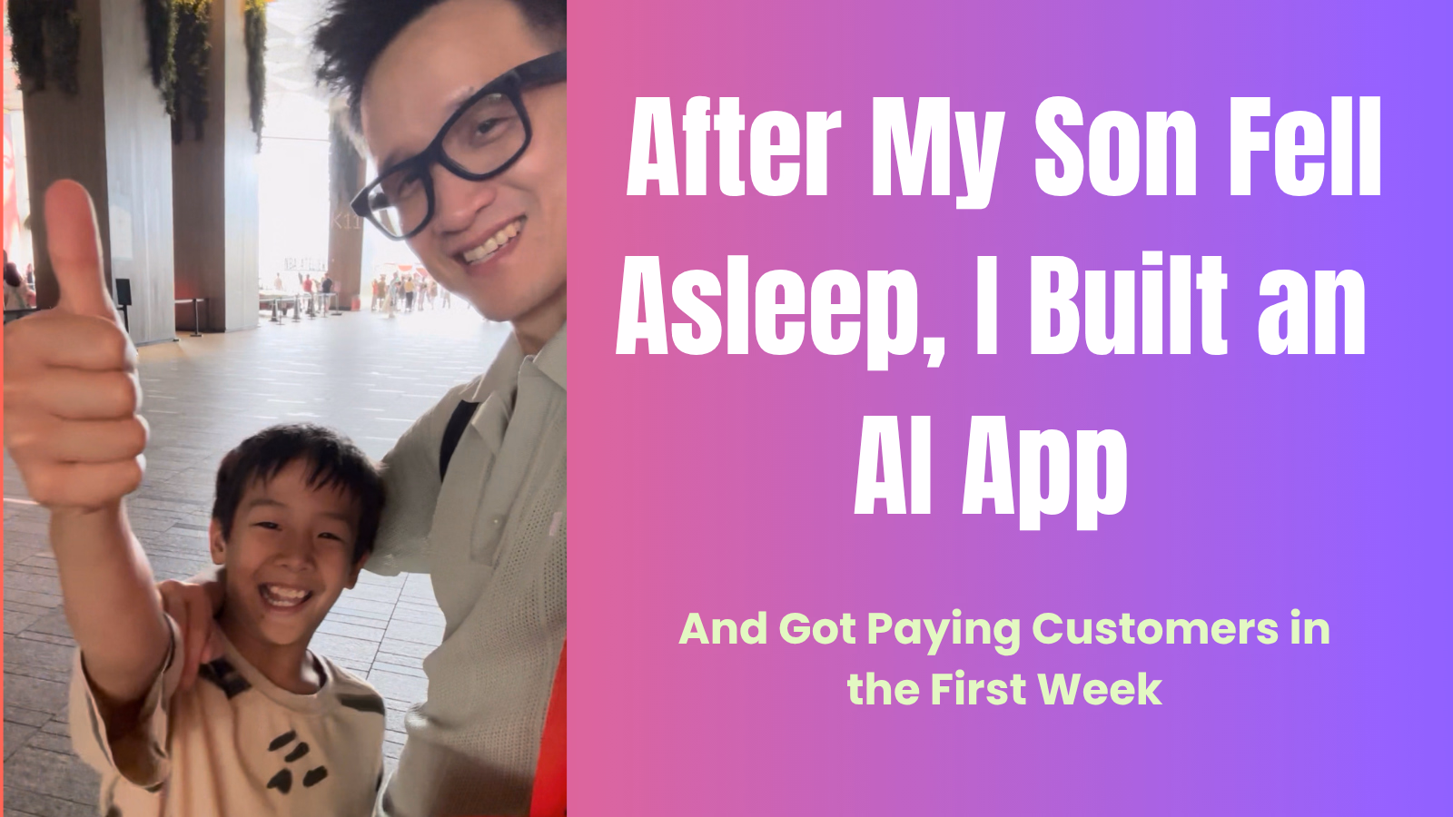 After My Son Fell Asleep, I Built a Free AI Headshot Tool